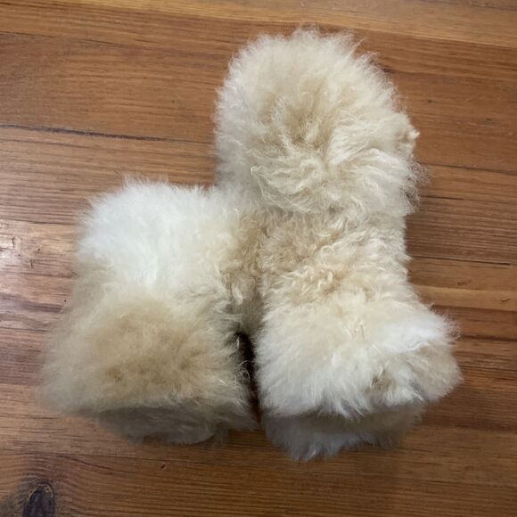 100% Alpaca Poodle Dog Stuffed Animal Peru Plush - Picture 10 of 13